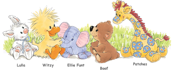 Little Suzy’s Zoo characters
